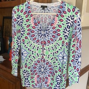 Talbots rayon snd cotton cardigan.‎ Preowned but in good shape!!!!